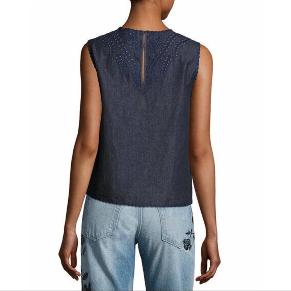 rag & bone Navy Blue Tank Top - Picture 2 of 7